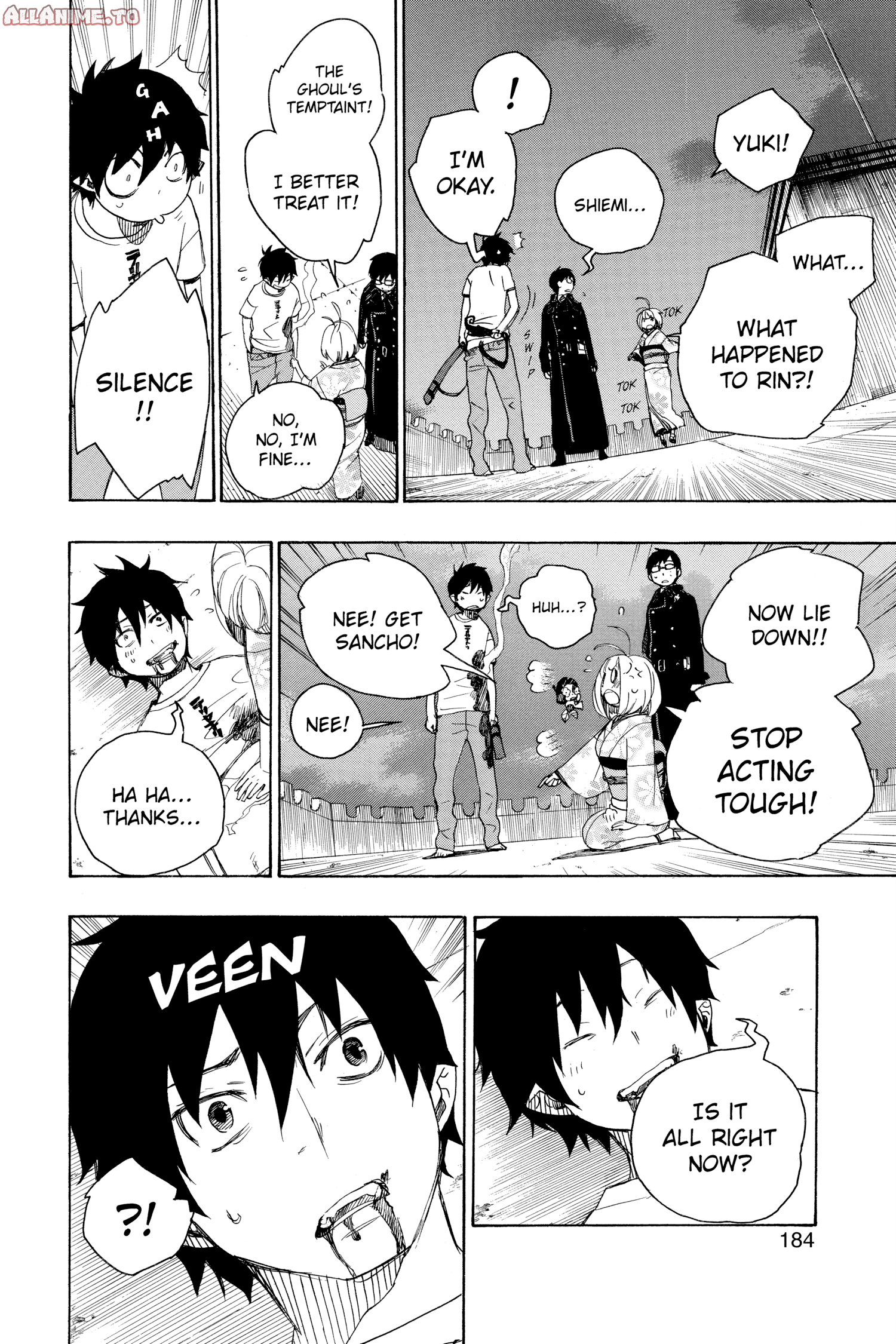 Read Blue Exorcist Manga Online