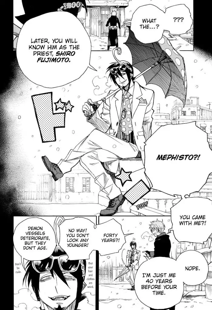 Read Blue Exorcist Manga Online
