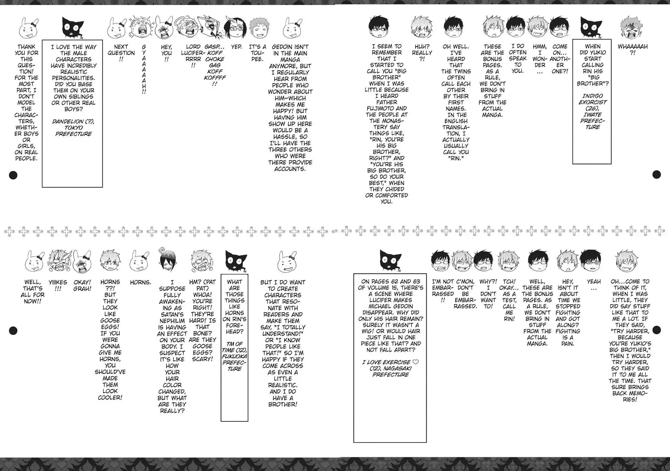 Read Blue Exorcist Manga Online