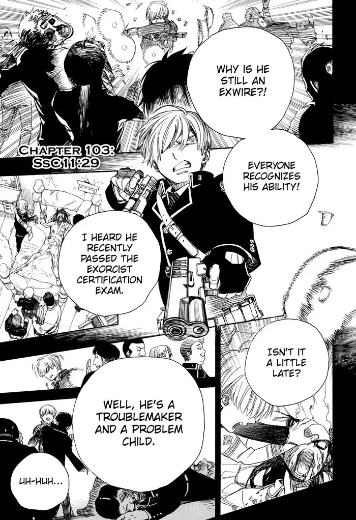 Read Blue Exorcist Manga Online