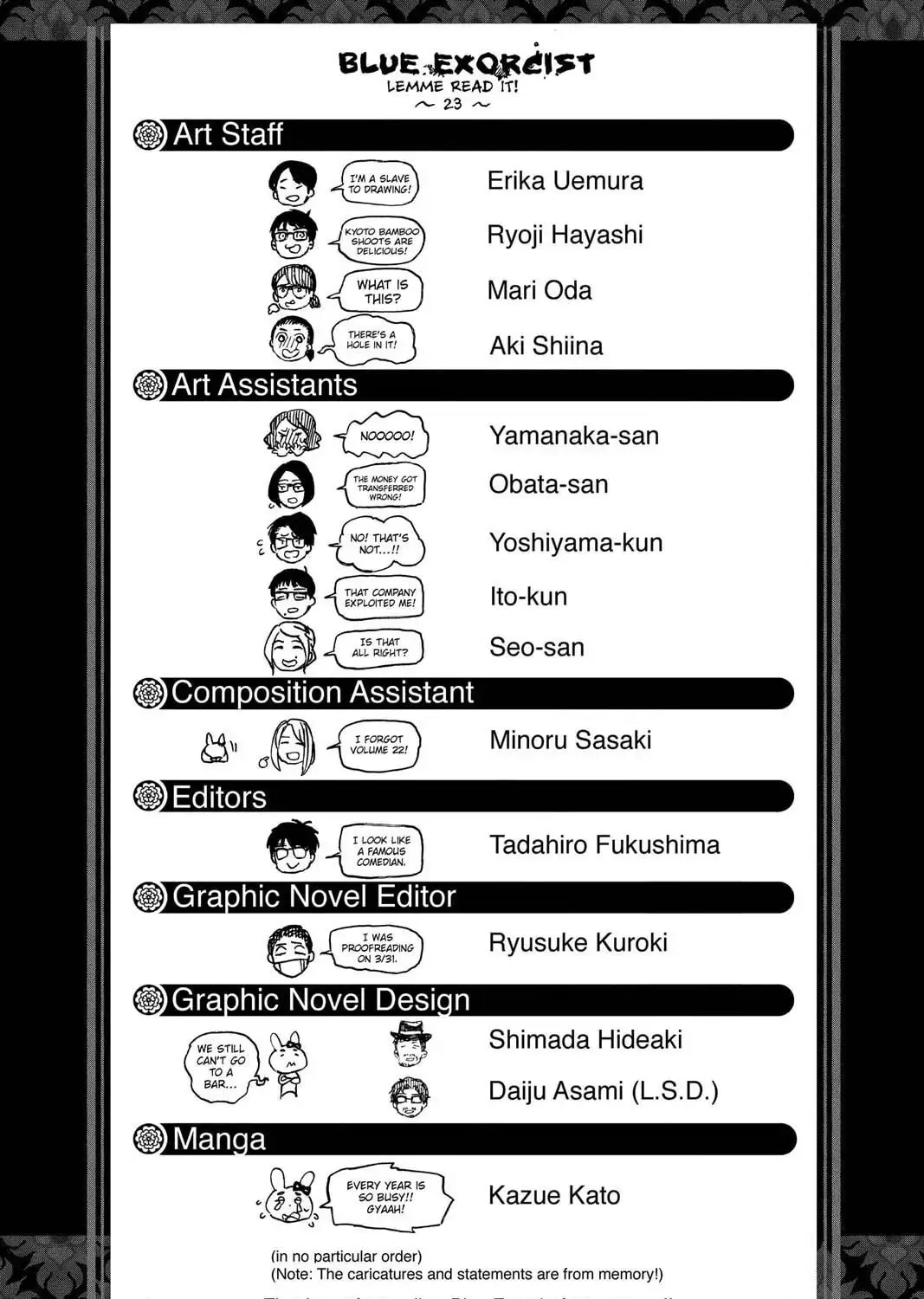 Read Blue Exorcist Manga Online