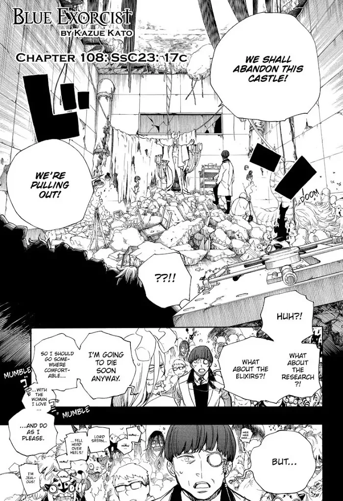 Read Blue Exorcist Manga Online