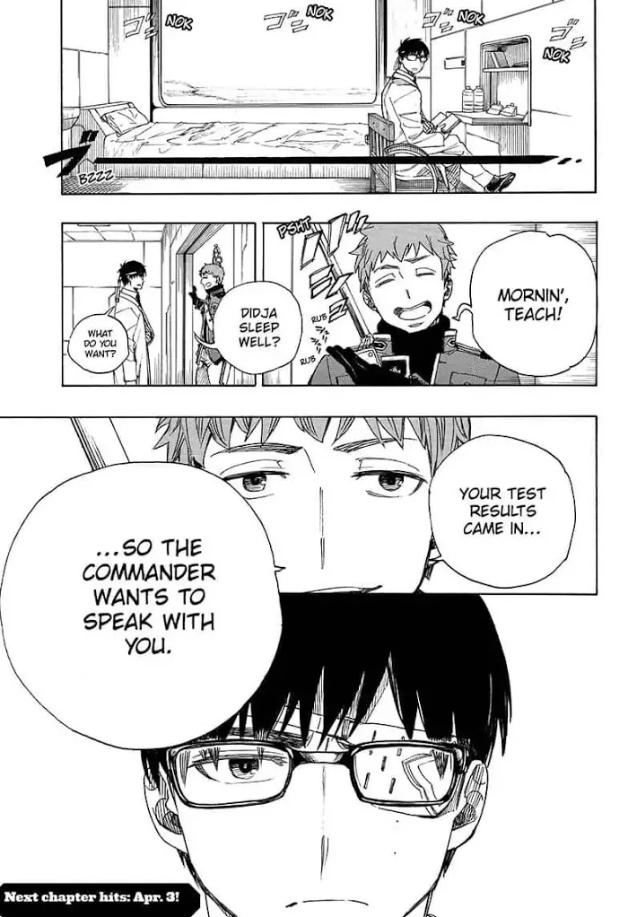Read Blue Exorcist Manga Online