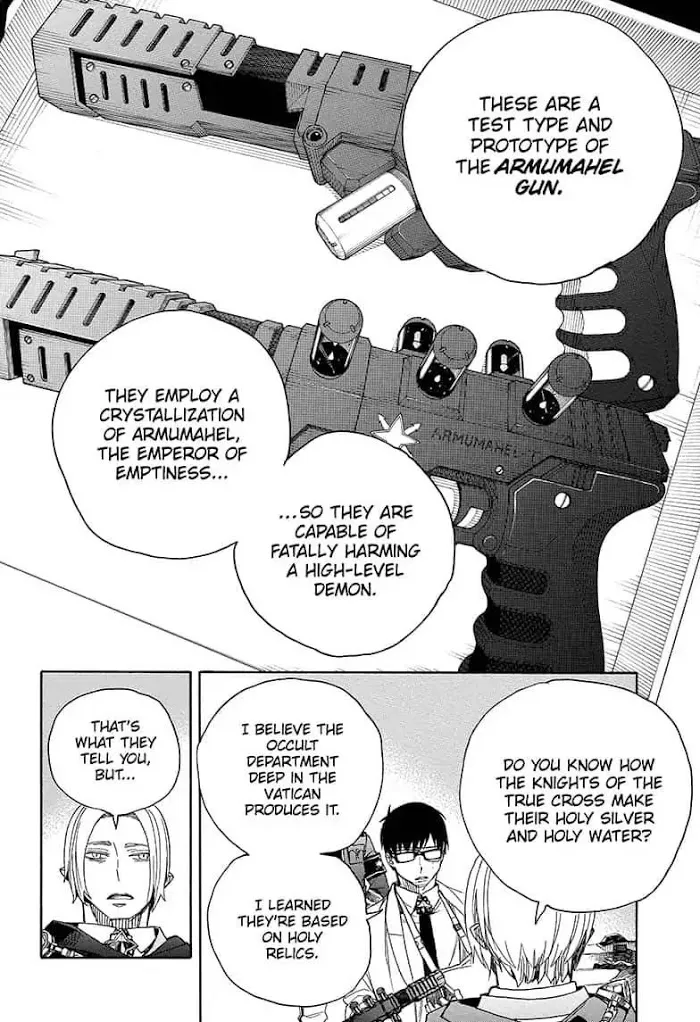 Read Blue Exorcist Manga Online