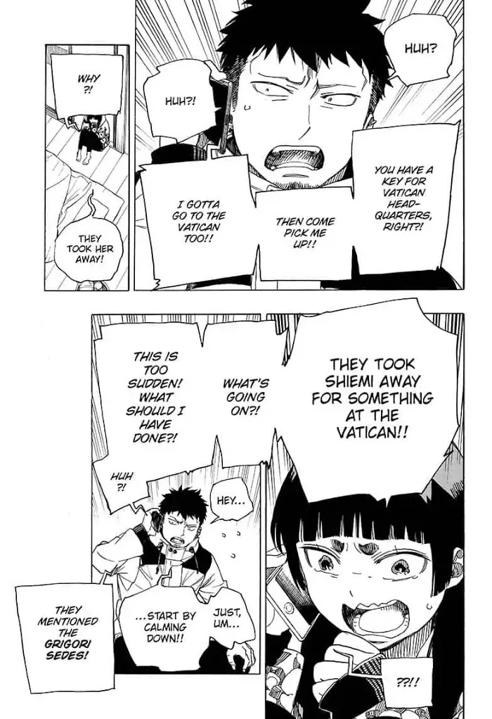 Read Blue Exorcist Manga Online
