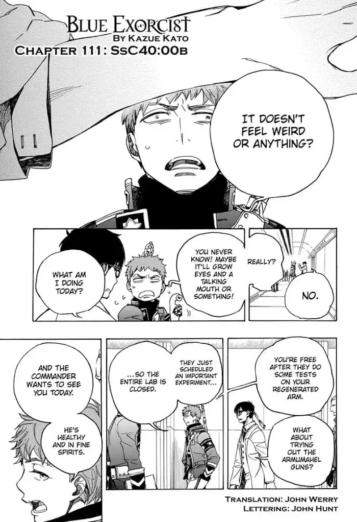 Read Blue Exorcist Manga Online