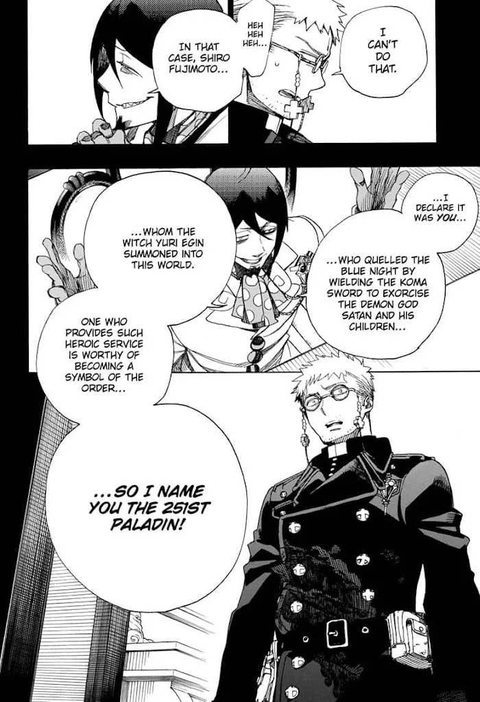 Read Blue Exorcist Manga Online