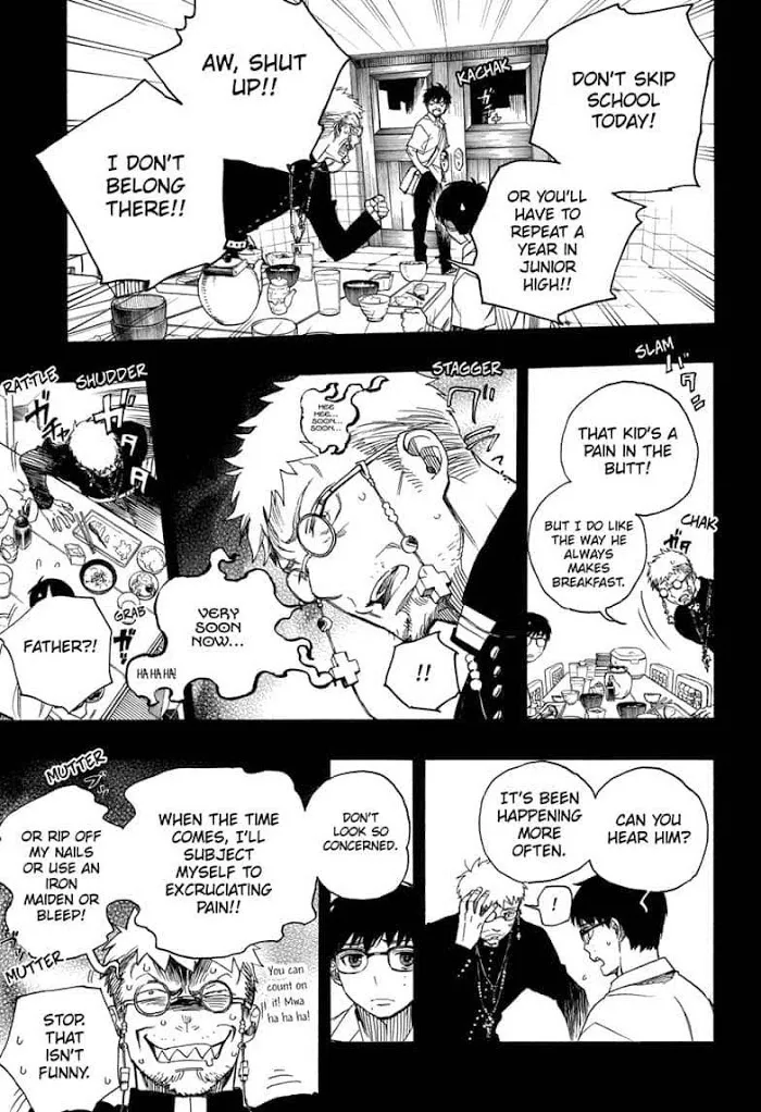 Read Blue Exorcist Manga Online