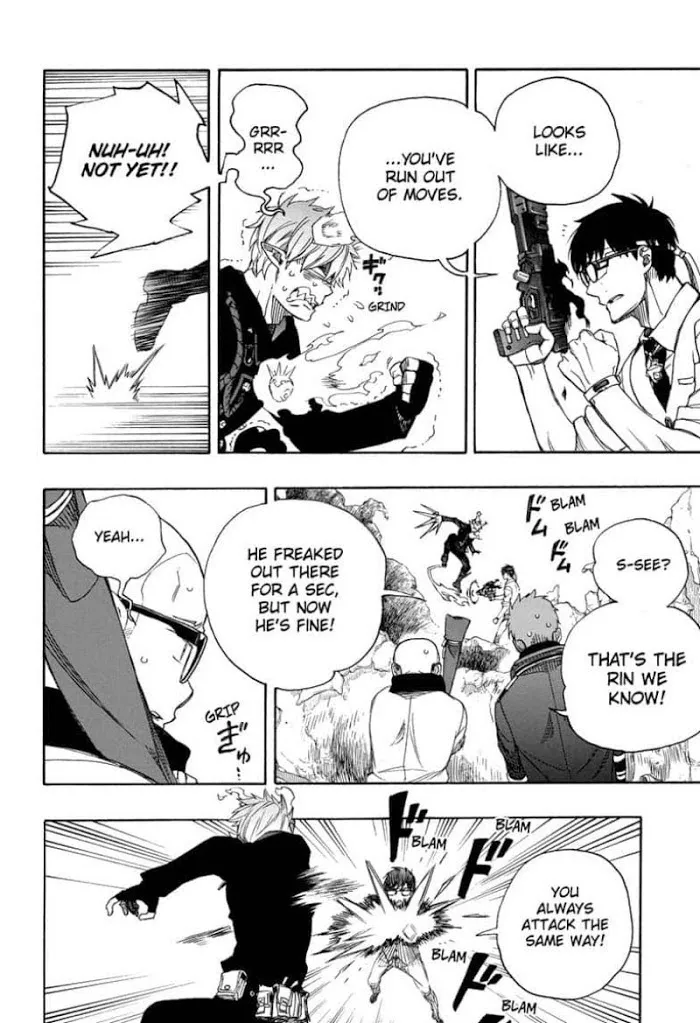 Read Blue Exorcist Manga Online