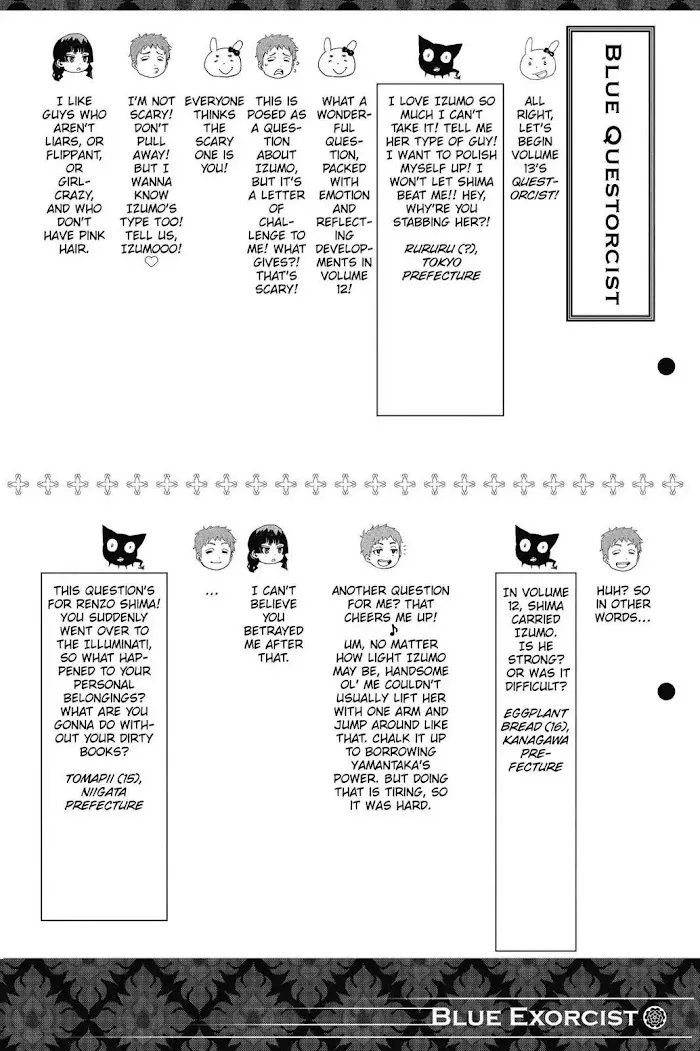 Read Blue Exorcist Manga Online