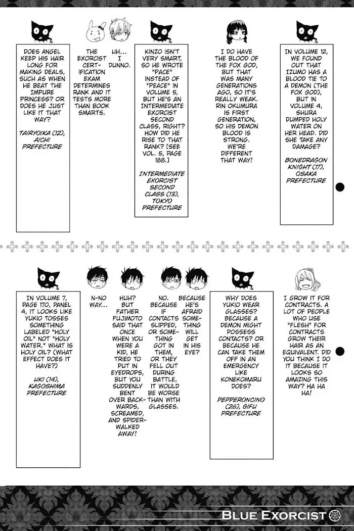 Read Blue Exorcist Manga Online