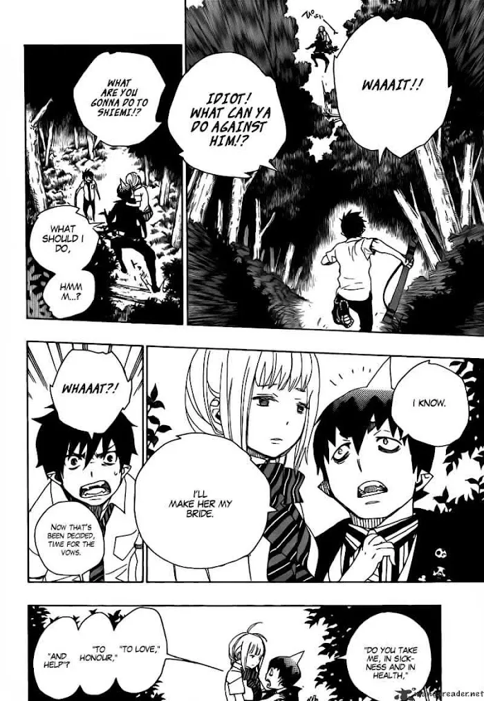 Read Blue Exorcist Manga Online