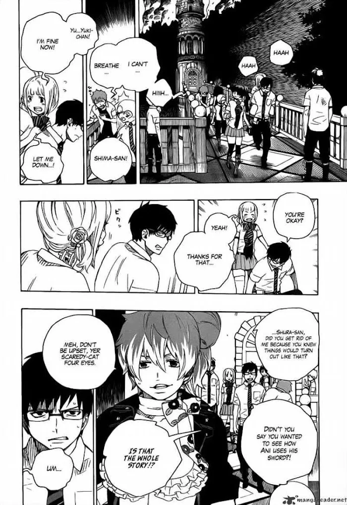 Read Blue Exorcist Manga Online