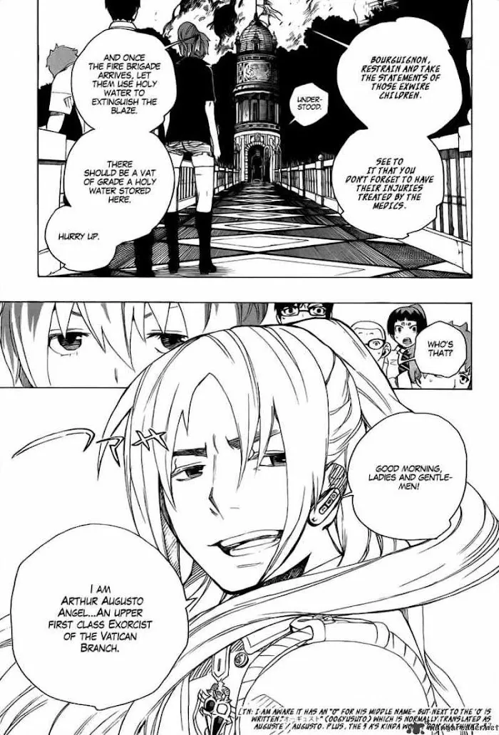 Read Blue Exorcist Manga Online