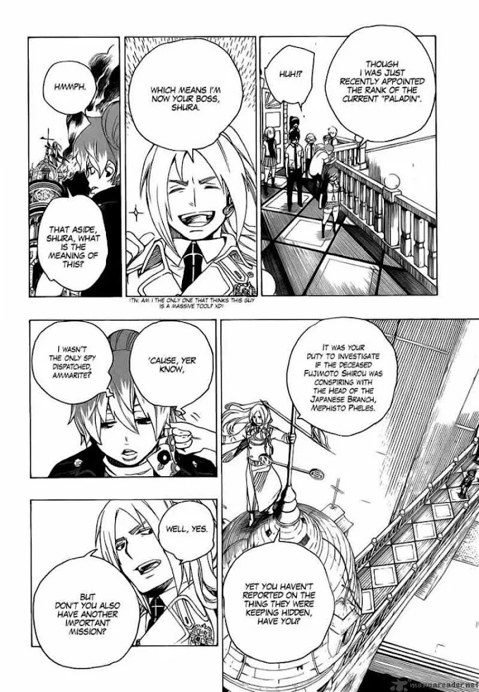 Read Blue Exorcist Manga Online