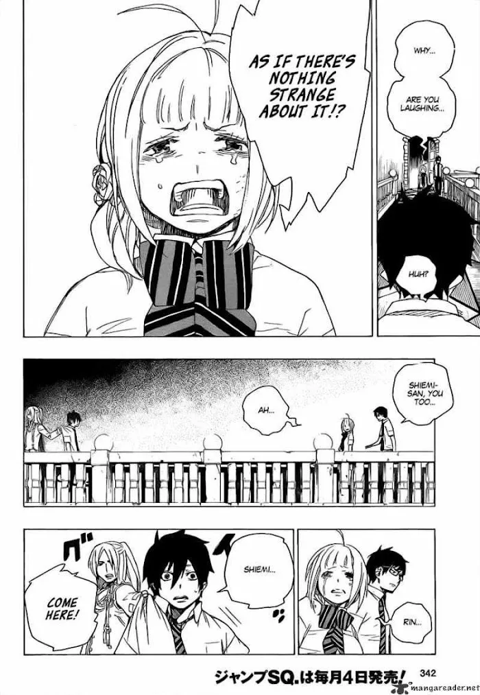 Read Blue Exorcist Manga Online