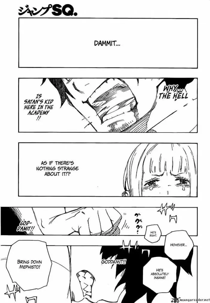 Read Blue Exorcist Manga Online