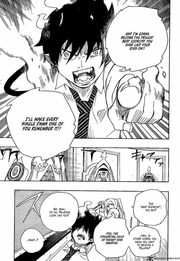 Read Blue Exorcist Manga Online