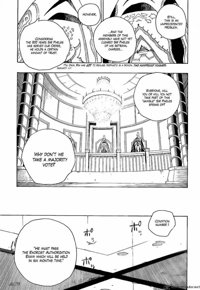 Read Blue Exorcist Manga Online