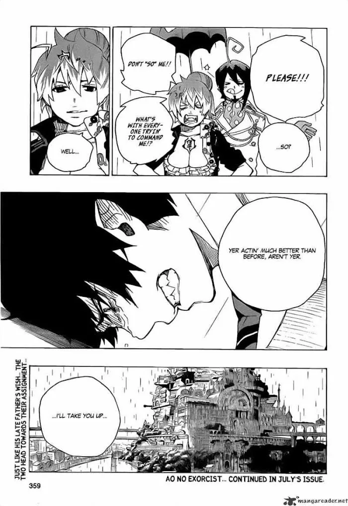Read Blue Exorcist Manga Online