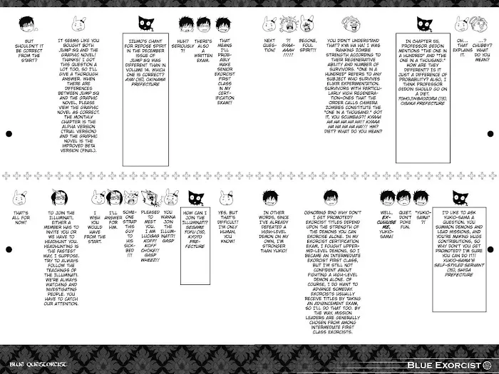 Read Blue Exorcist Manga Online