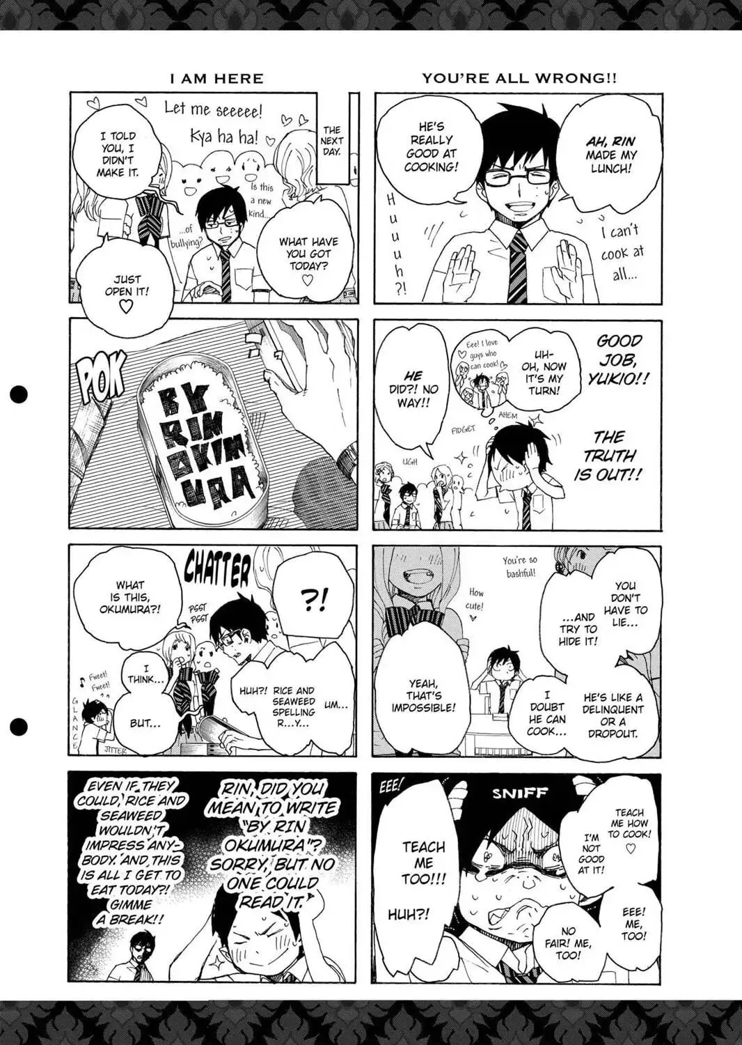 Read Blue Exorcist Manga Online