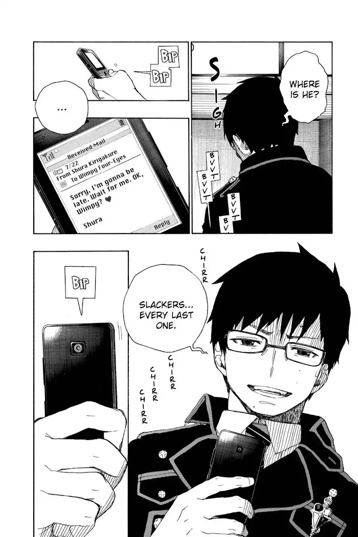 Read Blue Exorcist Manga Online