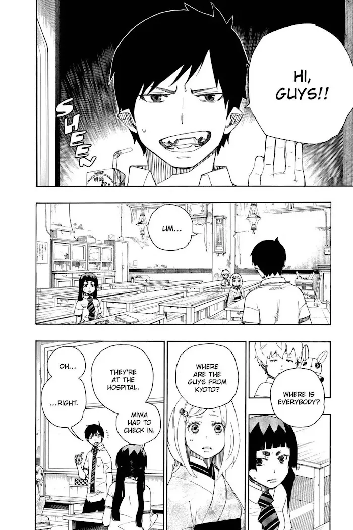 Read Blue Exorcist Manga Online