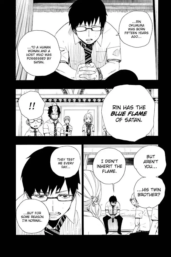 Read Blue Exorcist Manga Online
