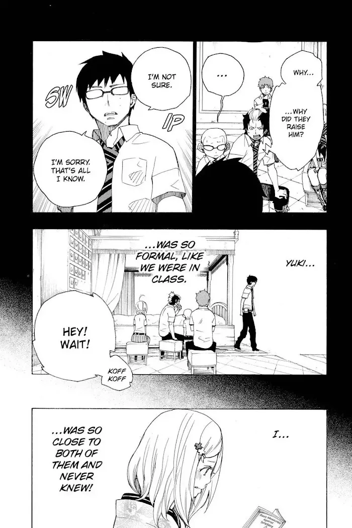 Read Blue Exorcist Manga Online