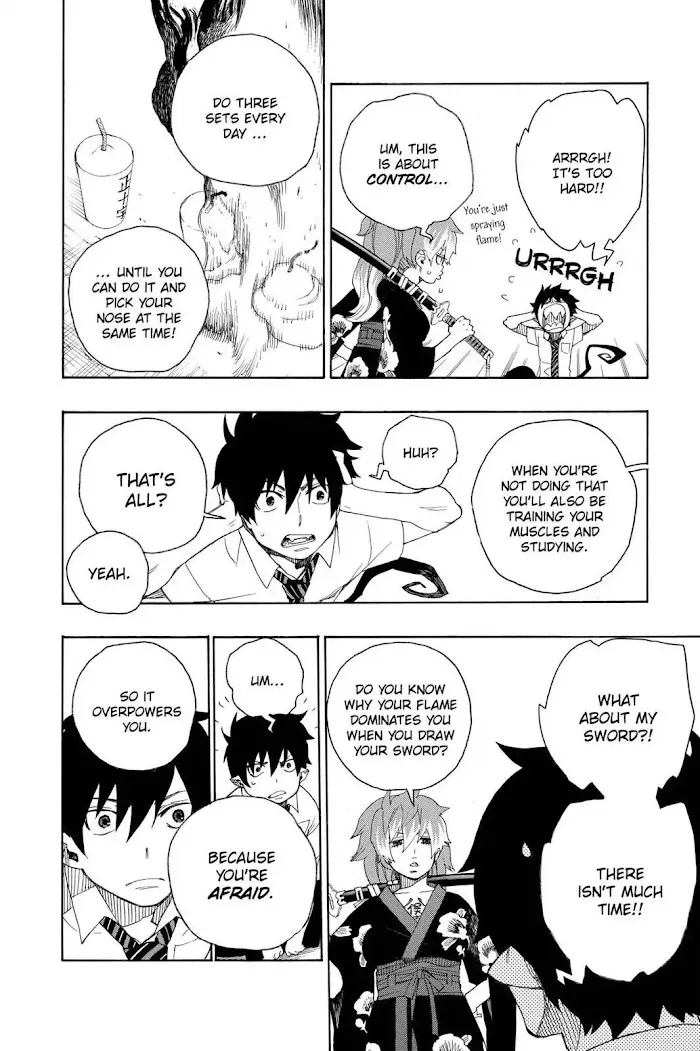Read Blue Exorcist Manga Online