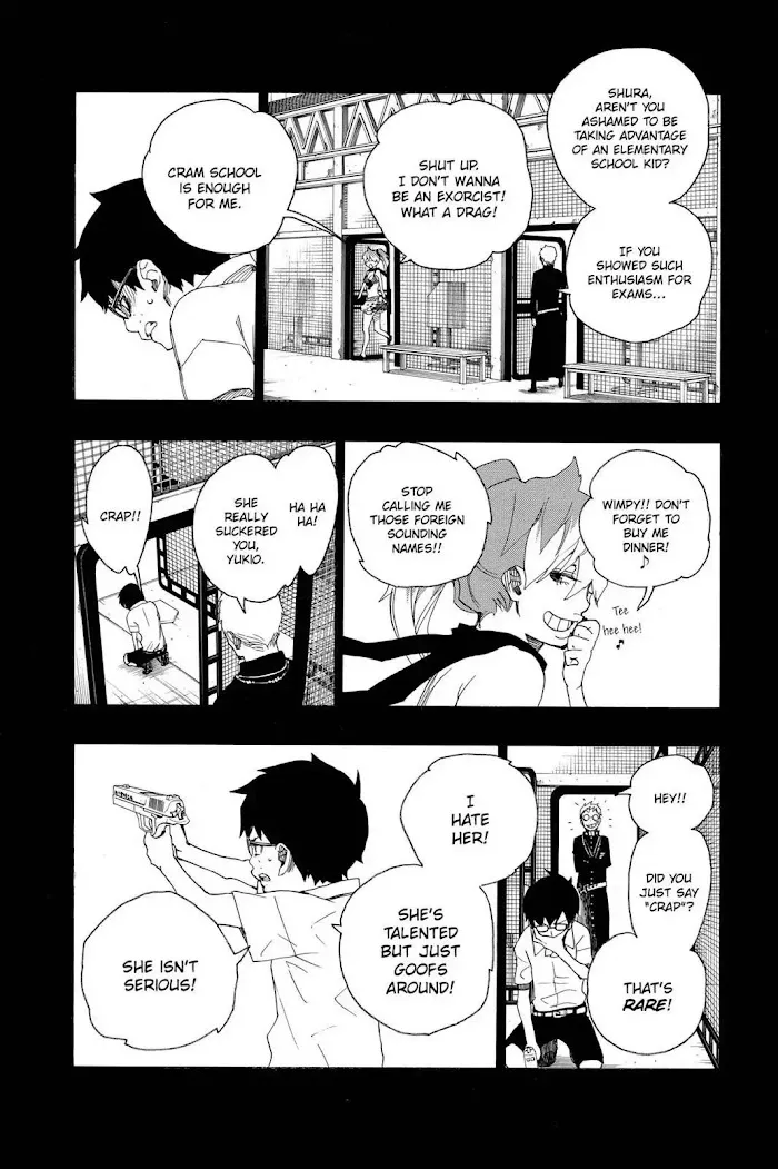 Read Blue Exorcist Manga Online