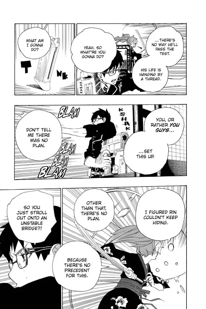 Read Blue Exorcist Manga Online