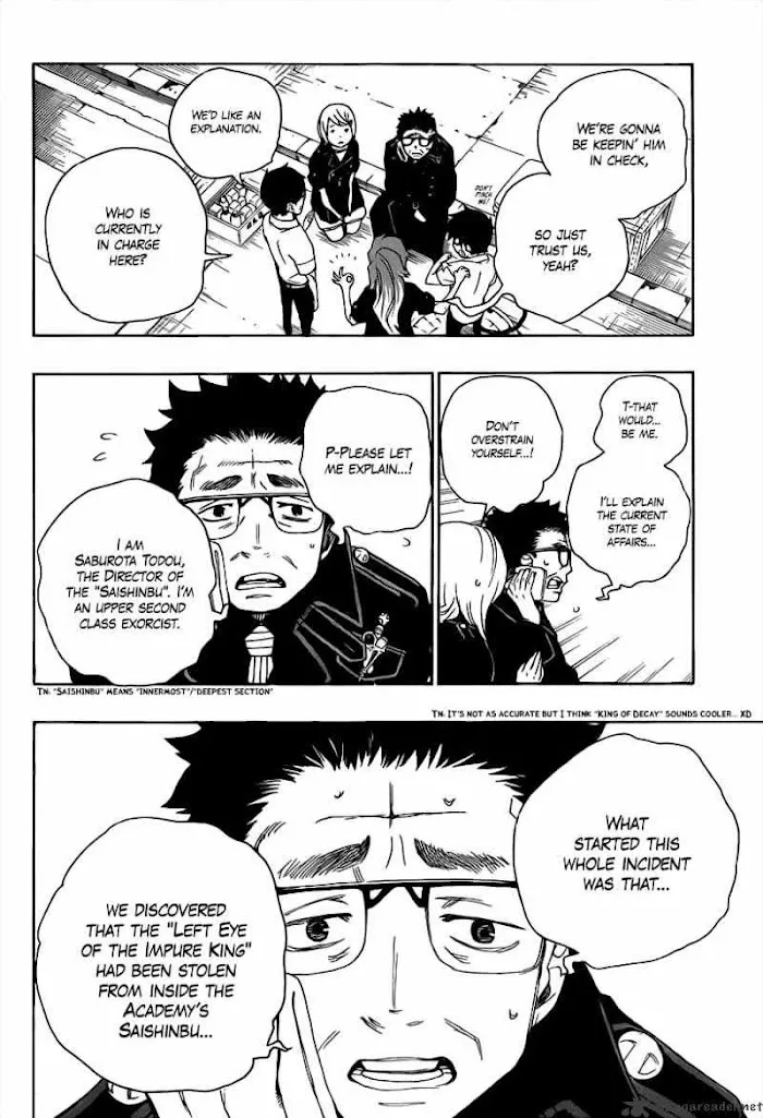 Read Blue Exorcist Manga Online