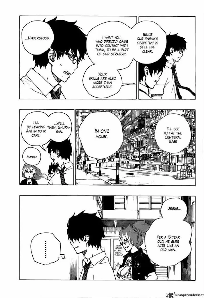 Read Blue Exorcist Manga Online