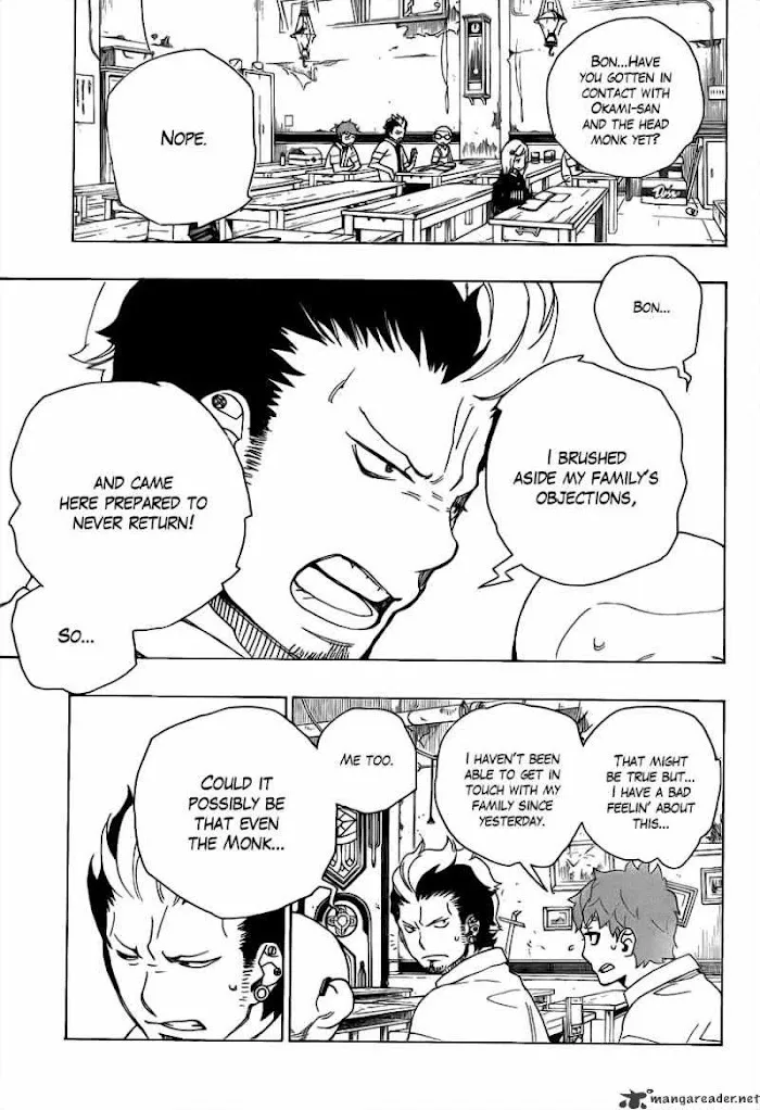 Read Blue Exorcist Manga Online