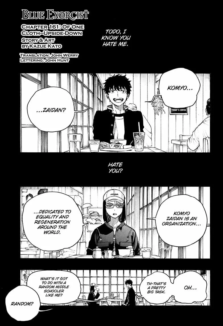 Read Blue Exorcist Manga Online