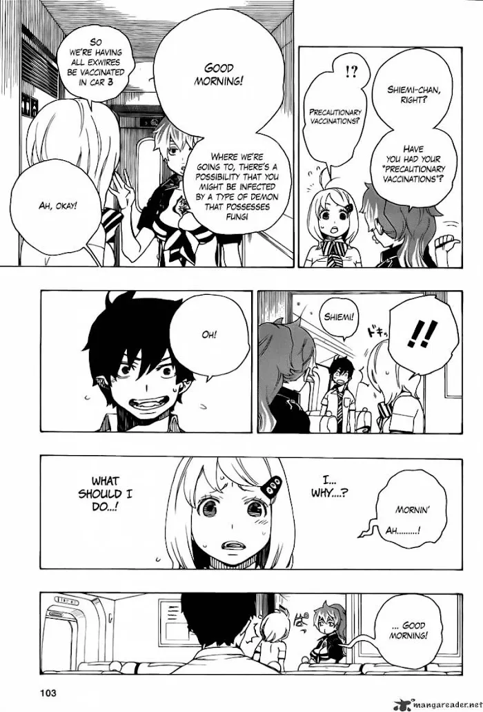 Read Blue Exorcist Manga Online