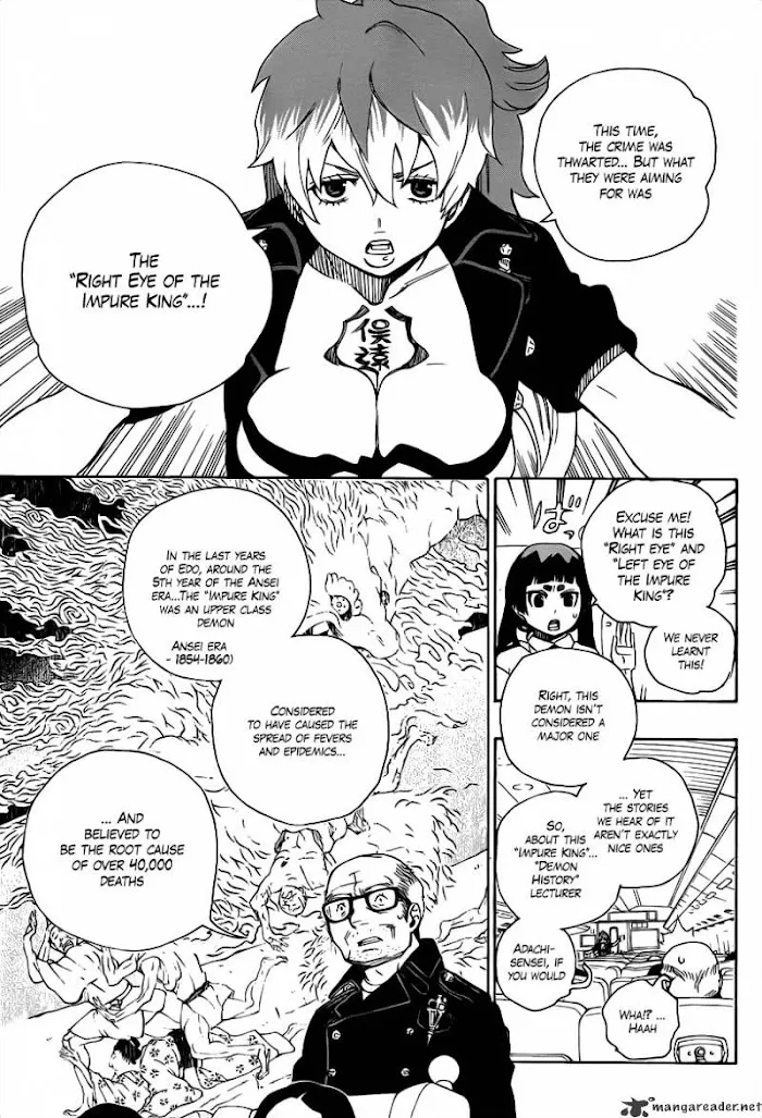 Read Blue Exorcist Manga Online