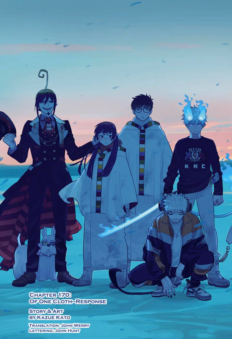 Read Blue Exorcist Manga Online