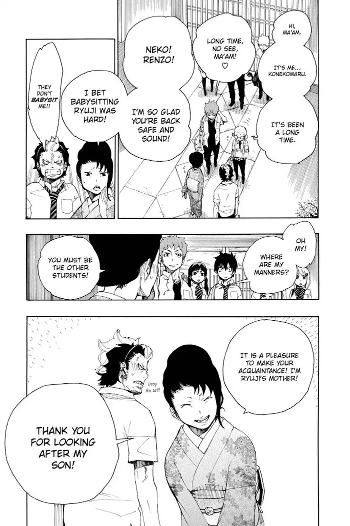Read Blue Exorcist Manga Online