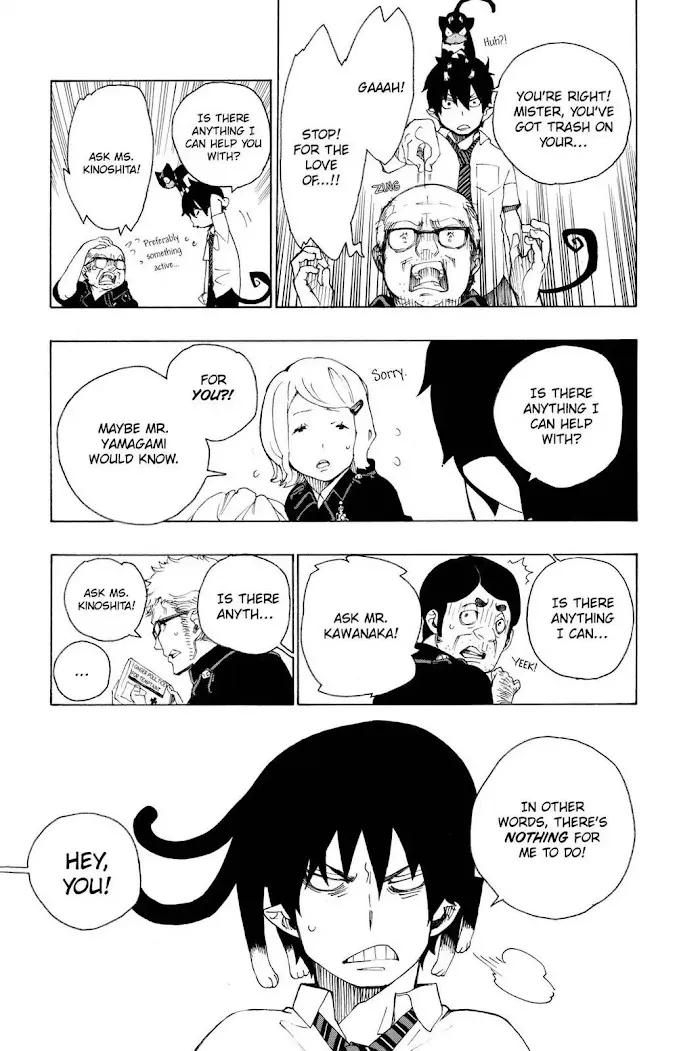 Read Blue Exorcist Manga Online