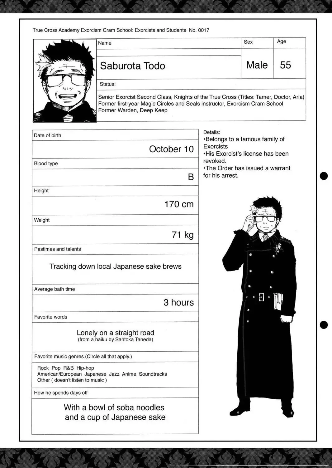 Read Blue Exorcist Manga Online