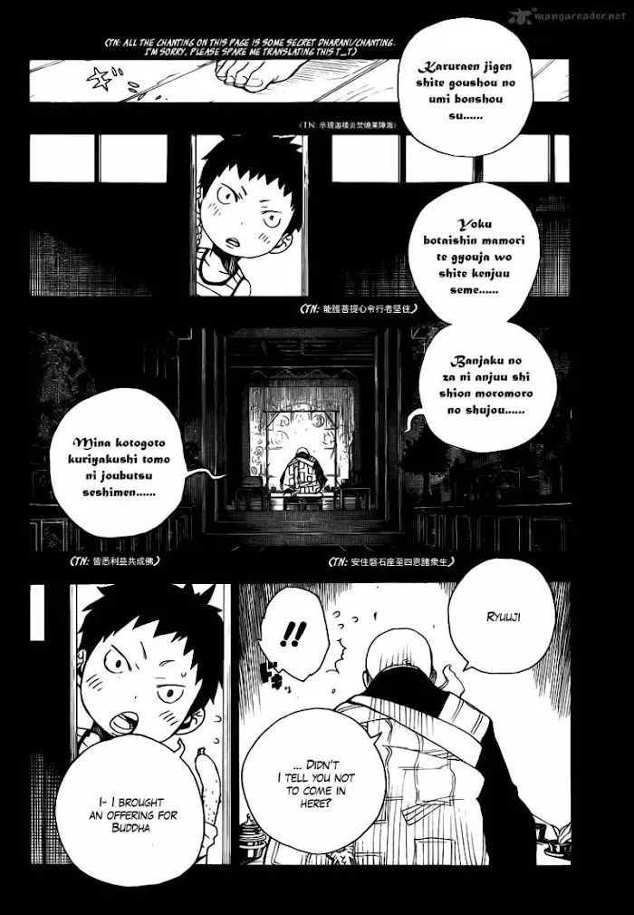 Read Blue Exorcist Manga Online