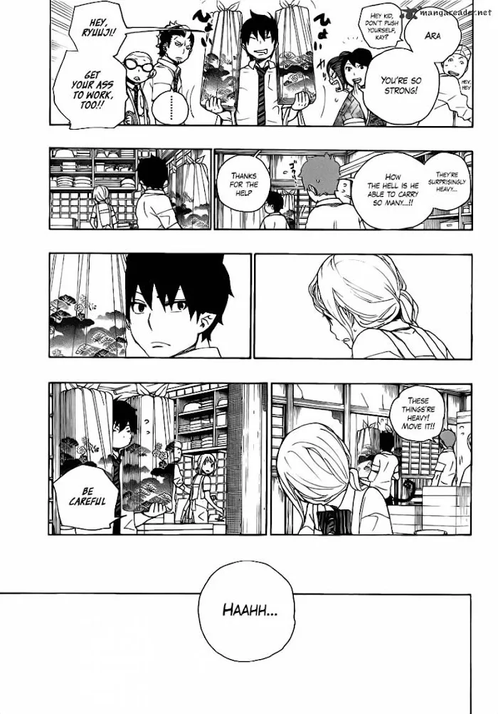 Read Blue Exorcist Manga Online