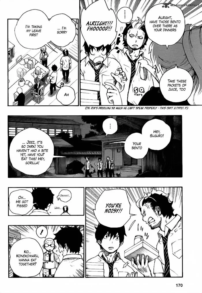 Read Blue Exorcist Manga Online