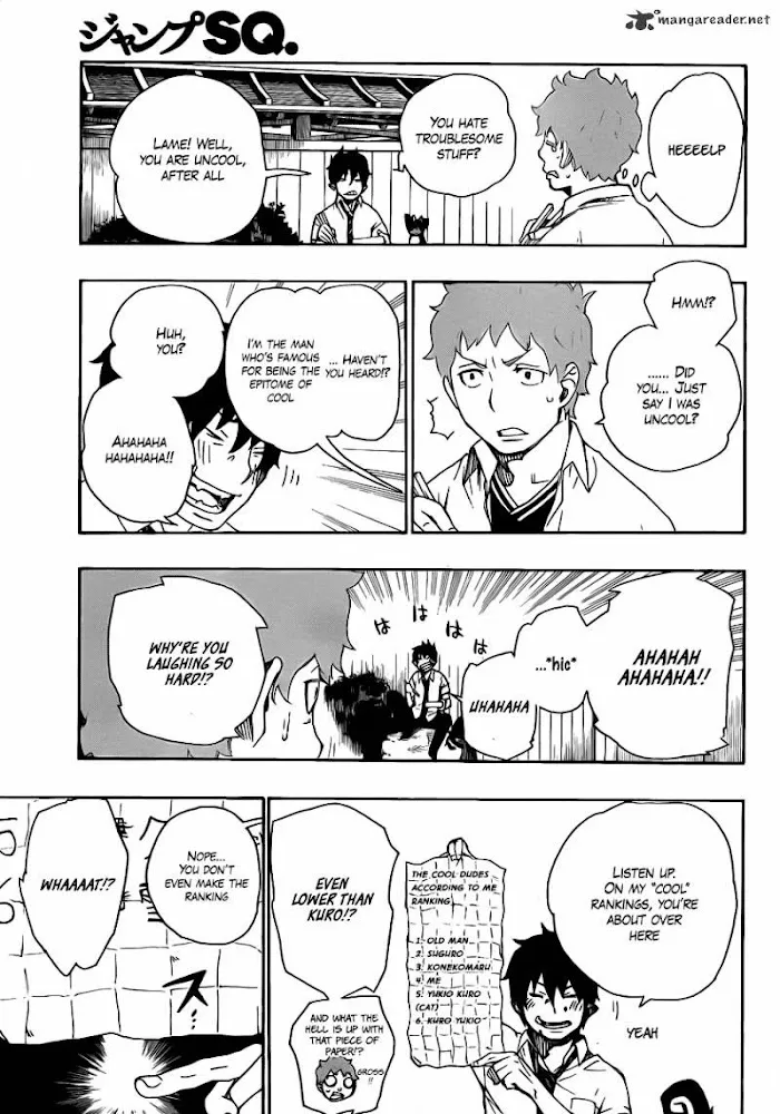 Read Blue Exorcist Manga Online