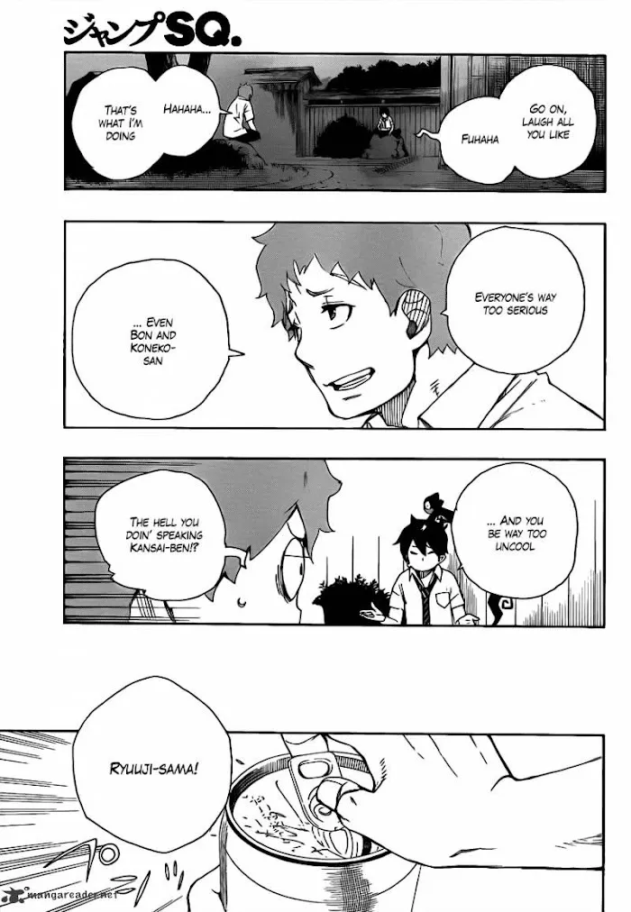 Read Blue Exorcist Manga Online