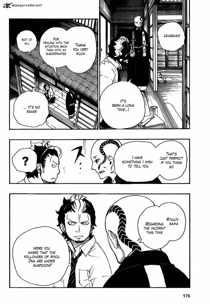 Read Blue Exorcist Manga Online