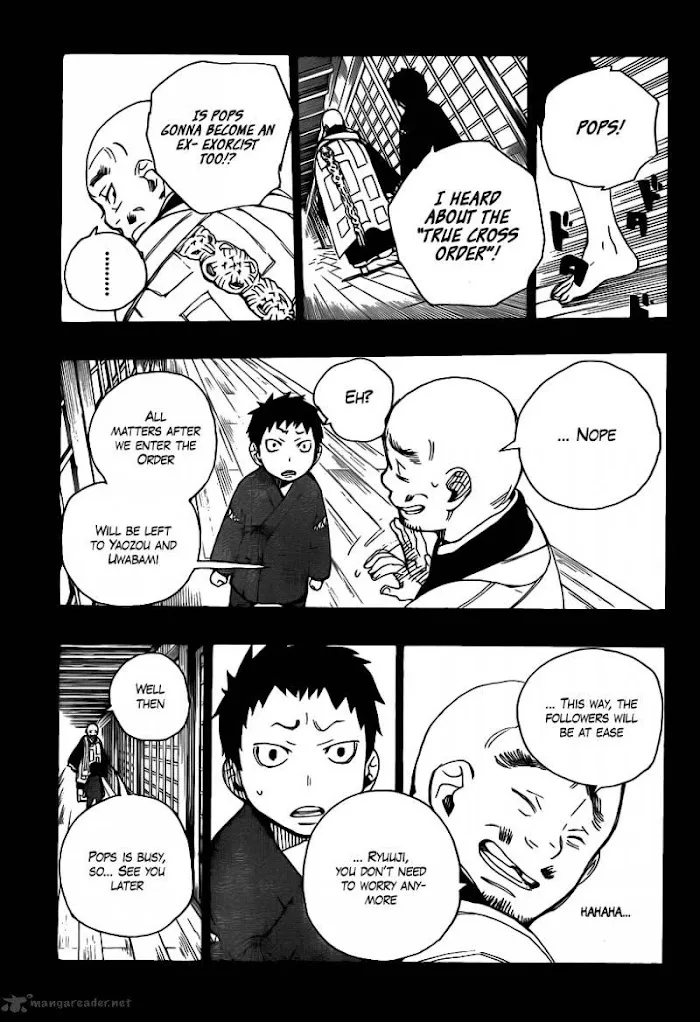 Read Blue Exorcist Manga Online